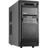 Chieftec LF-02B-OP, Midi Tower, PC, Schwarz, ATX, micro ATX, Heimbüro, Boden