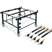 Festool STM 1800, Tragbare Werkbank, Stahl, Holz, Schwarz, Holz, 150 kg, 180 cm, 2,1 m
