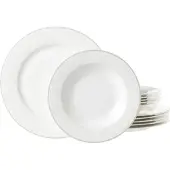 Ritzenhoff & Breker Tafelservice Isabella, 12-tlg., Geschirr, Service, Porzellan, Beige, 46878