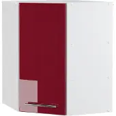 Vicco Eckhängeschrank Fame-Line Bordeaux Hochglanz 57 cm, Model 34805