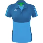 Erima Six Wings Poloshirt Damen - Curacao