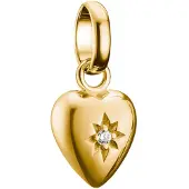 Thomas Sabo CC1234-414-14 Charm-Anhänger Herz Connect Goldfarben