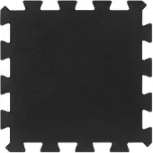 vidaXL Bodenfliesen aus Gummi 9 Stk. Schwarz 16 mm 30x30 cm