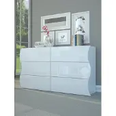 Möbelando Kommode Wäscheschrank Sideboard Standschrank Schubladenkommode Schrank "Onda V"
