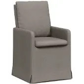 vidaXL Esszimmerstühle 2 stk. Stoff Taupe 57 x 67 x 98 cm