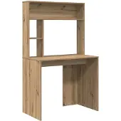 vidaXL Schreibtisch Artisan-Eiche Holzwerkstoff 91 x 50 x 149 cm