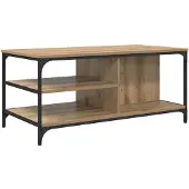 vidaXL Couchtisch Artisan-Eiche 100 x 50 x 45 cm Holzwerkstoff