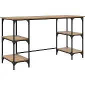 vidaXL Schreibtisch Artisan-Eiche Holzwerkstoff 140 x 50 x 75 cm