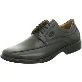 Jomos Schuhe Herren Halbschuhe Schnürschuhe Weite H Classic Neu 206202, Schuhgröße:46, Farbe:Schwarz