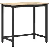 vidaXL Tisch Sonoma-Eiche 100 x 50 x 76,5 cm Ingenieure Holz und Stahl