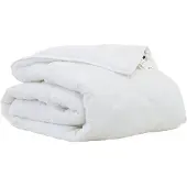 vidaXL Sommerdecke 220 x 155 x 3 cm Sommer Polyester Weiß Atmungsaktiv