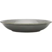 Lubiana Set 12 Teller tief, Serie Hotel, grau, braun gesprenkelt, Ø 230 mm