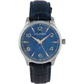 Holzkern Herrenarmbanduhr Primetime Sodalith/Silberfarben