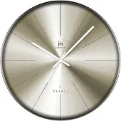 Lowell Justaminute 00841G, Wand, Quarzuhr, Kreis, Gold, Kunststoff, 39 cm