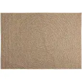 vidaXL Bereichsteppiche Moiré AGIRA Natur 170 x 120 cm Polyester