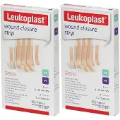 Leukosan Leukoplast wound closure strip Mix beige 2x 2x9 St Pflaster