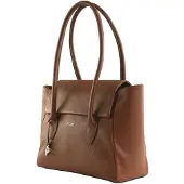 PICARD Schultertasche Busy Lady Shopper Cognac braun
