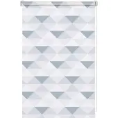 Gardinia Seitenzugrollo "Easyfix Rollo Triangle" Lichtschutz Sichtschutz mit Bohren/ohne Bohren freihängend mit Triangle Motiv