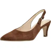 Gabor 1.590.18_8, Peeptoes & Slingpumps in Braun für Damen, Größe 37,5