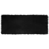 vidaXL Kunstschaffell Teppich Tafalla Schwarz 80 x 200 cm Polyester