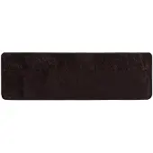 vidaXL Teppichläufer MARSA Anthrazit 50 x 150 cm Polyester und PVC