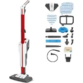 Polti Vaporetto SV650_Style, Dampfmopp, 0,5 l, Schwarz, Rot, Weiß, Tasten, 1500 W, AC