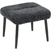HOMCOM Sitzhocker-45L x 41B x 38H cm-Dunkelgrau | Gr.: onesize