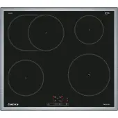 NEFF Constructa CM424055, Schwarz, Integriert, 60 cm, Zonen-Induktionskochfeld, Glaskeramik, 4 Zone(n)