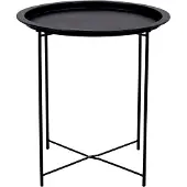 Ebuy24 Baro Couchtisch Ecktisch schwarz.