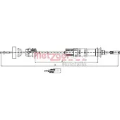 METZGER 11.3921 Kupplungsseil Seilzug für FIAT Scudo Kastenwagen (220) 762/332mm