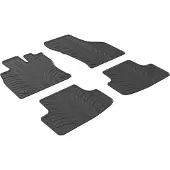 VAICO Fußmatten Set Gummi für VW Golf VII Schrägheck (5G1, BQ1, BE1, BE2) Vorne+Hinten