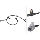 A.B.S. Sensor Raddrehzahl aktiver Sensor 630 mm Kabel . für NISSAN QASHQAI