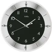 AMS Funk-Wanduhr, Funkwerk, D31x4cm, 5849