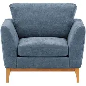 SLF24 - Sessel Malone - Gemma 77 - Denim Blue