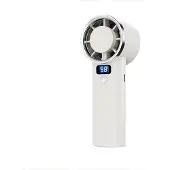 INF Minzgrüner Handventilator: Tragbare Kühlung mit langer Akkulaufzeit Weiß