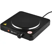 In.tec® Elektrische Kochplatte Gusseisen 1500 W Schwarz