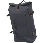 Stubai Wasserdichter Rucksack | Messenger Dry-Bag 30 Liter | Rolltop Tasche, Backpack, Fahrradrucksack, Kurierrucksack schwarz, Rollrucksack