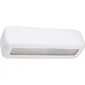 Sollux Lampe De Wand De Keramik Subani | Sehr vielseitiges modernes Design | E27 austauschbare Birne, 1 x 60 W | Weiß, 33 x 10 x 10 x 10 c