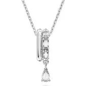 Swarovski Dextera Halskette Verschiedene Schliffe Weiss