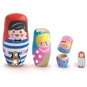 SES Creative Matroschkas bemalen, Bastelset für Kinder, 5 Jahr(e), Mehrfarbig, 1 Stück(e)