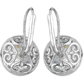 Elli Ohrringe Tropfen Glamour Eleganz Zirkonia 925 Silber Elli Weiß