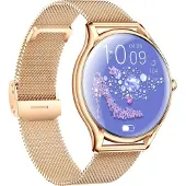 Valdus Smartwatch VL55 PRO für Damen, 1,43 Zoll AMOLED HD Display, Herzfrequenz, Blutsauerstoff, IP68