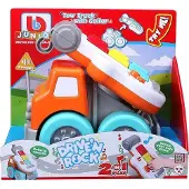 BB Junior - Spielzeugauto Drive' n Rock - Abschleppwagen mit Gitarre Spielfahrzeug Musik
