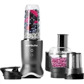 NutriBullet NB1224DG, Tischplatten-Mixer, 0,9 l, Eis-Crusher, 0,75 m, 1200 W, Dunkles Grau