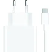 Xiaomi Ladekombination 33 W USB-A-Schnellladegerät + USB-C-Datenkabel Weiß MDY-11-EZ