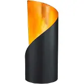 TRIO - Tischlampe FRANK - Schwarz - 10x10x24 cm