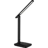 Globo LED Tischleuchte, schwarz, Touchdimmer, Akku, H 40,5 cm
