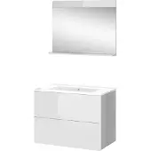 Vicco Badmöbel-Set Izan Weiß 3 Teile, Model 41538