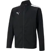Puma Unisex Kinder Teamliga Training Jacket Jr Sweater, Black-White, 1