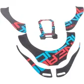 O'Neal ONeal-Tron-Neckbrace-Stickers-blau-rot